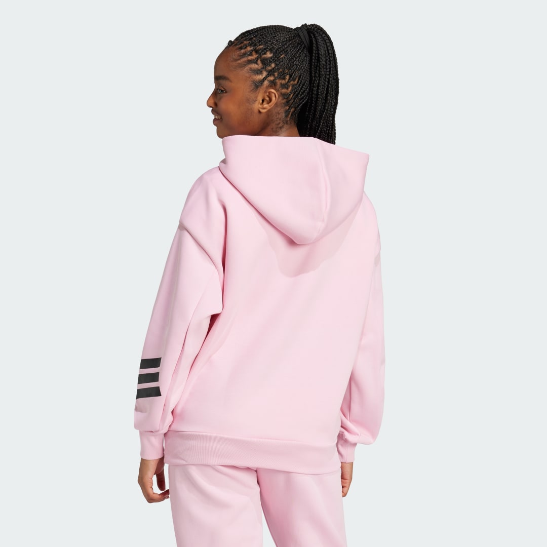 Mikina adidas Performance Fleece Hoodie Ružová | JE0183, 1