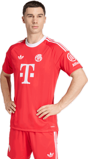 Dres adidas Originals FC Bayern Goalkeeper 3rd Jersey 2025/26 Červená | jn8517, 3