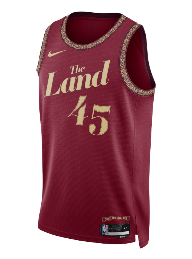 Dres Nike Dri-FIT NBA Swingman Donovan Mitchell Cleveland Cavaliers City Edition 2023/24 Jersey Vínová | DX8498-601