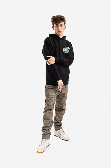 Mikina MARKET Sweatshirt With Print Čierna | 397000343, 1