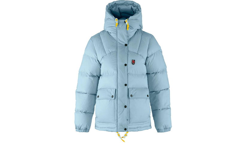 Prešívaná bunda FJÄLLRÄVEN Expedition Down Lite Hooded Puffer Jacket Modrá | F89995-514
