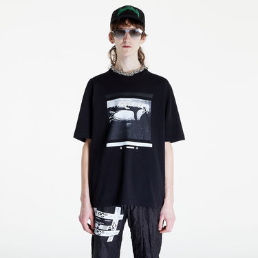 Tričko HERON PRESTON Misprinted Tee Čierna | HMAA032S23JER0061010, 3