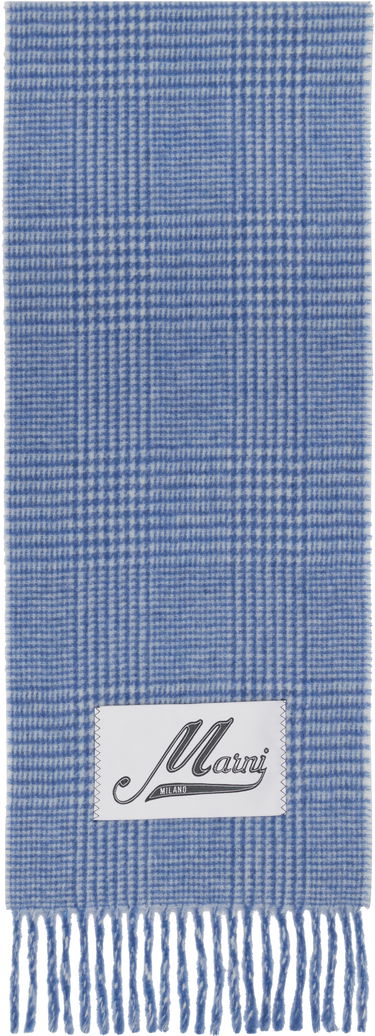 Šál Marni Wool Glen Plaid Scarf Modrá | SCMC0141Y0 UAW056, 0