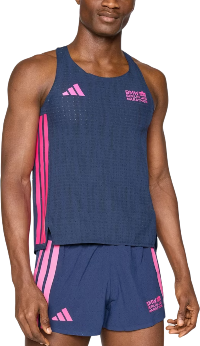 Tielko adidas Originals Adidas BMW Berlin Marathon 2025 Men's Running Singlet Navy | jz0136