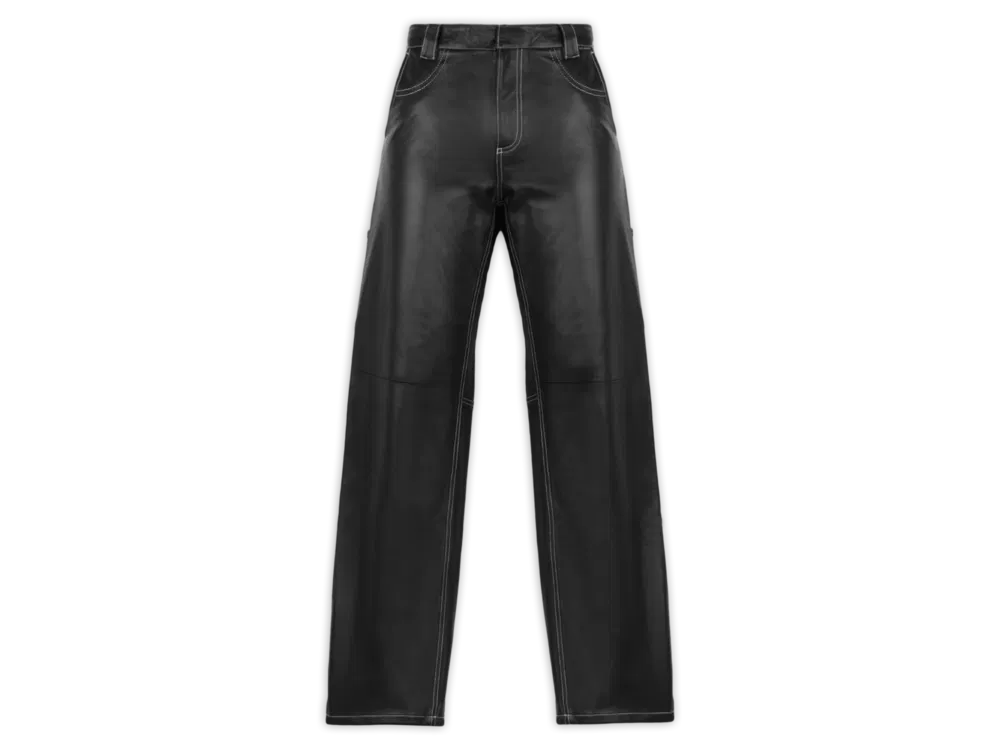 Nohavice AXEL ARIGATO Spencer Leather Trousers Čierna | A1508001, 0