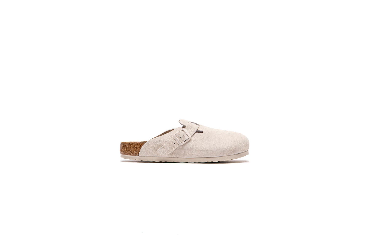 Tenisky a topánky Birkenstock Boston Soft Footbed Suede Sandals Biela | 1027667, 1