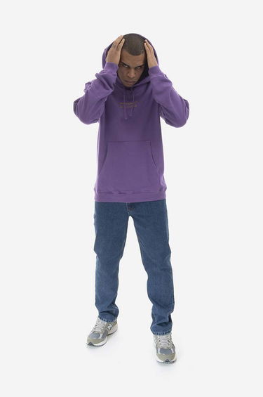 Mikina Maharishi Hoodie With Print Fialová | 7010.PURPLE, 1