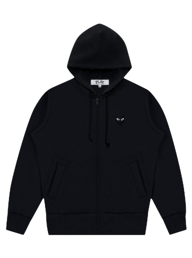Mikina Comme des Garçons PLAY Zip Up Hoodie Čierna | AZ T254 051 1