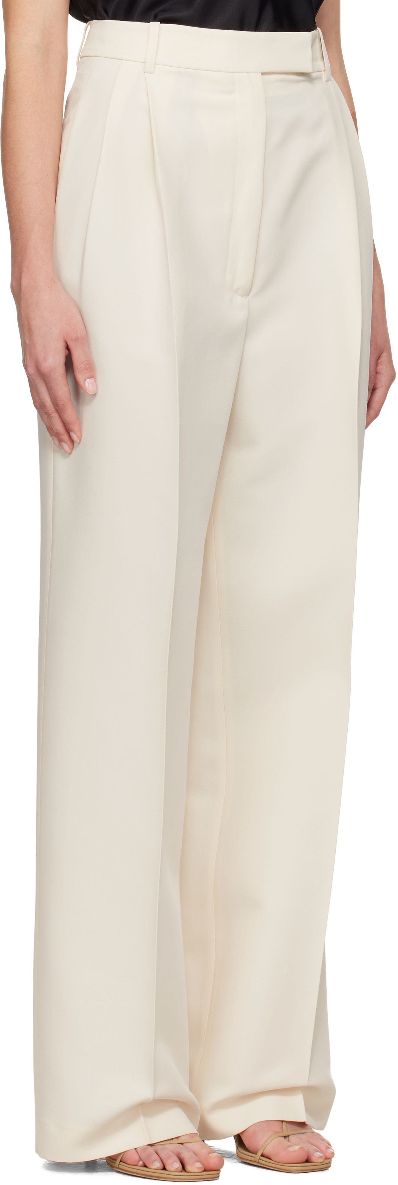 Róhe High-Waist Tailored Trousers