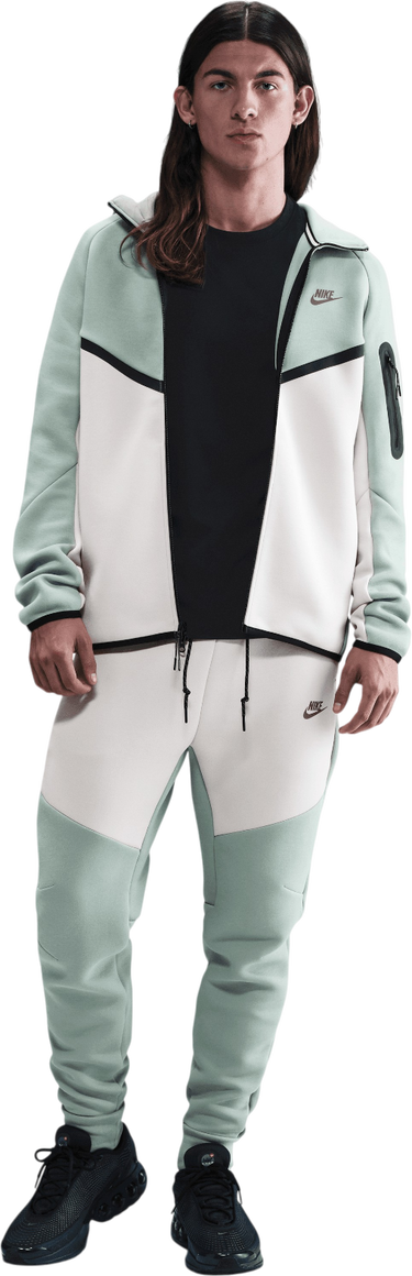 Mikina Nike Tech Fleece Full-Zip Windrunner Hoody Zelené | hv0949-020, 2