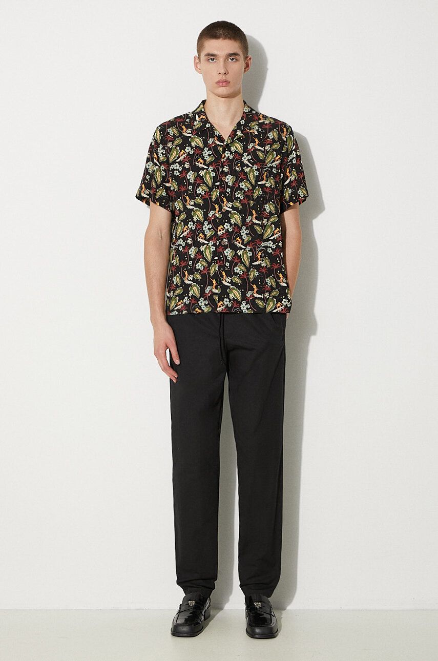 Nohavice A.P.C. Simple Cotton Pants Čierna | COERD.H08354, 1
