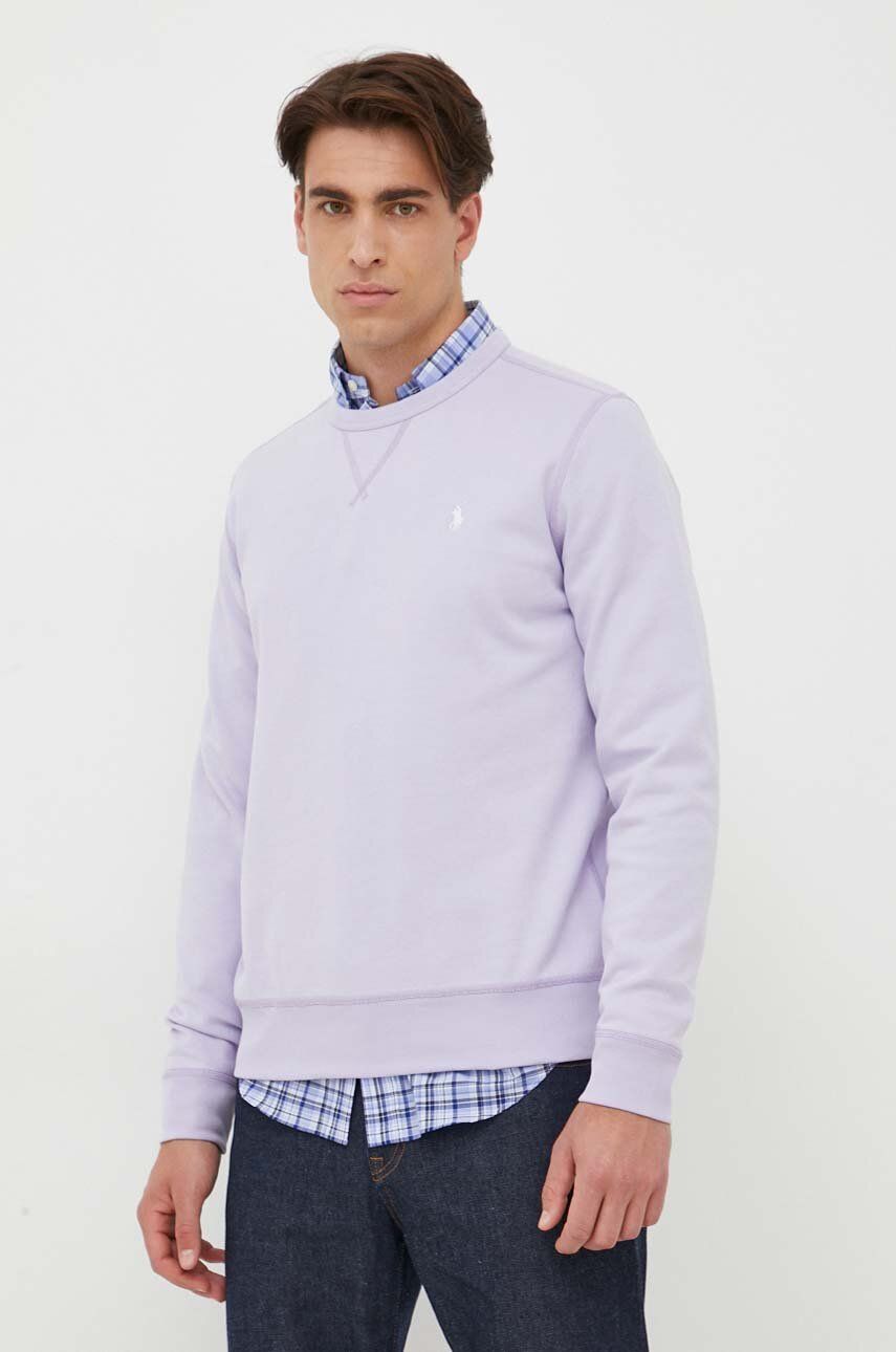 Mikina Polo by Ralph Lauren Pony Embroidered Sweatshirt Fialová | 710881519, 0