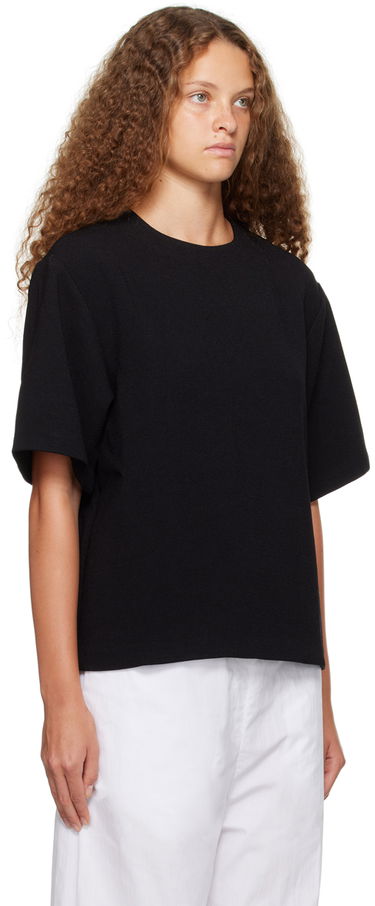 Tričko Anine Bing Maddie Short Sleeve T-Shirt Čierna | A-07-9806-000, 1