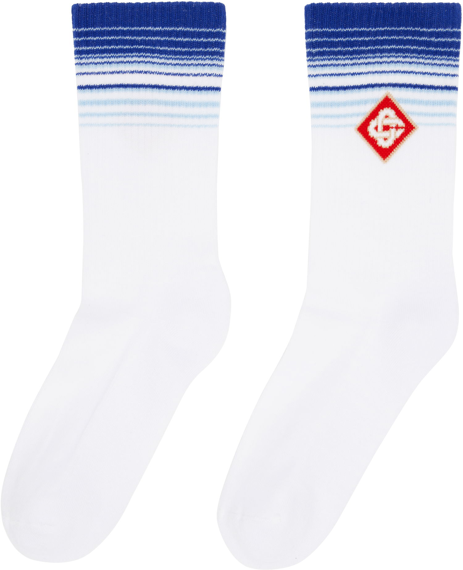 Ponožky Casablanca Casablanca Fade Socks Biela | AS25-ACC-010-06, 1