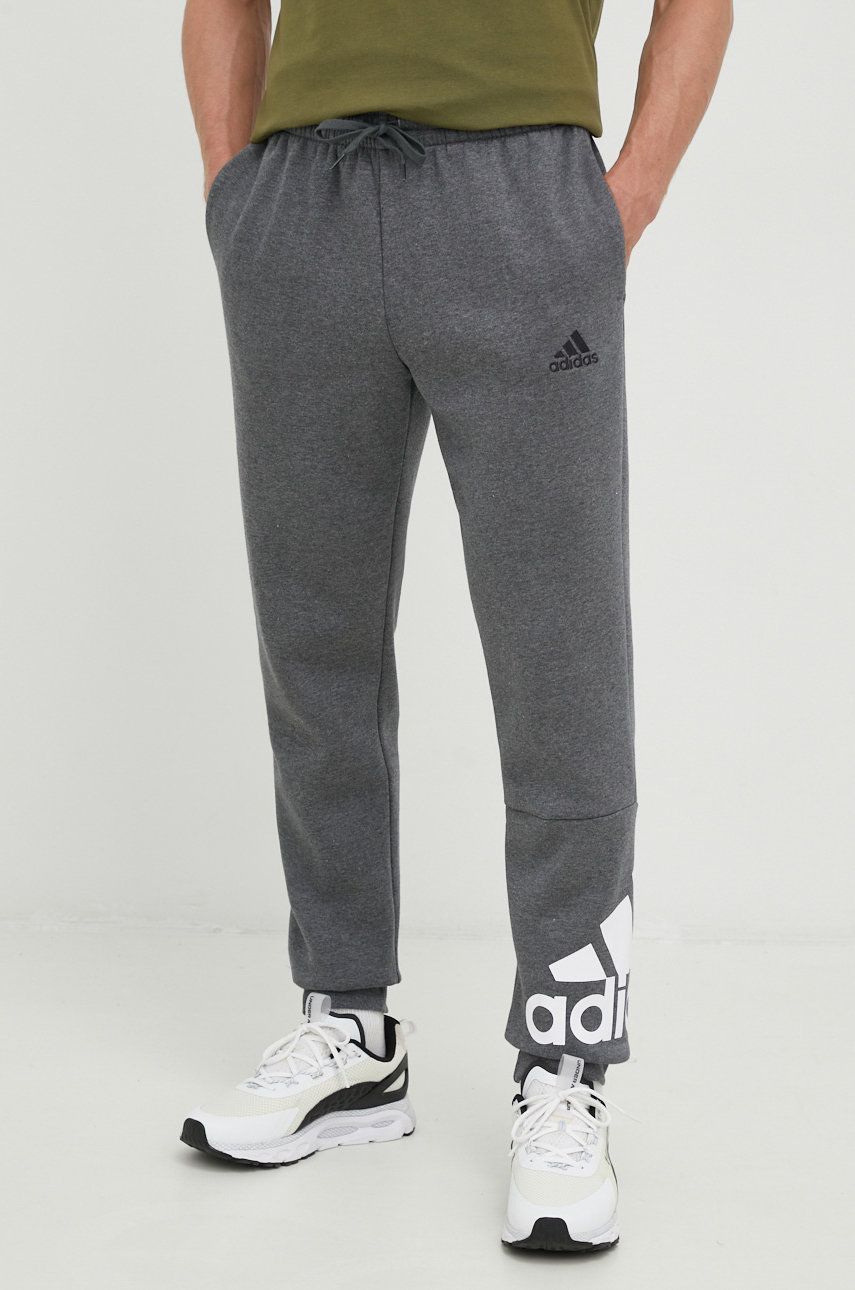Tepláky adidas Originals Adidas Men's Fleece Joggers Šedá | HL2297, 0