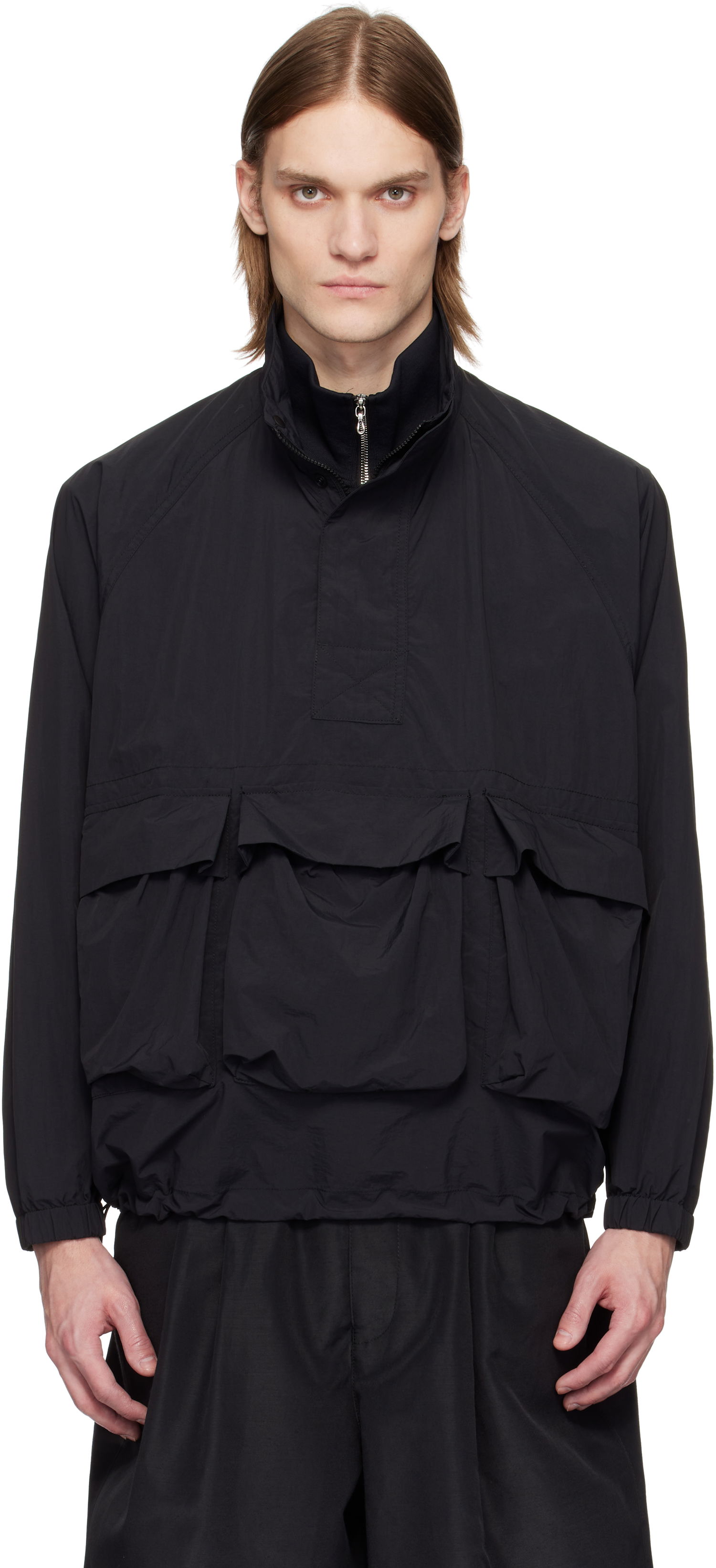 Vesta Snow Peak Snow Peak Nylon Tussah Anorak Čierna | JK-25SU009, 0