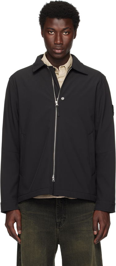 Bunda Stone Island Soft Shell Jacket Čierna | S15 Q100003 S0B22, 0