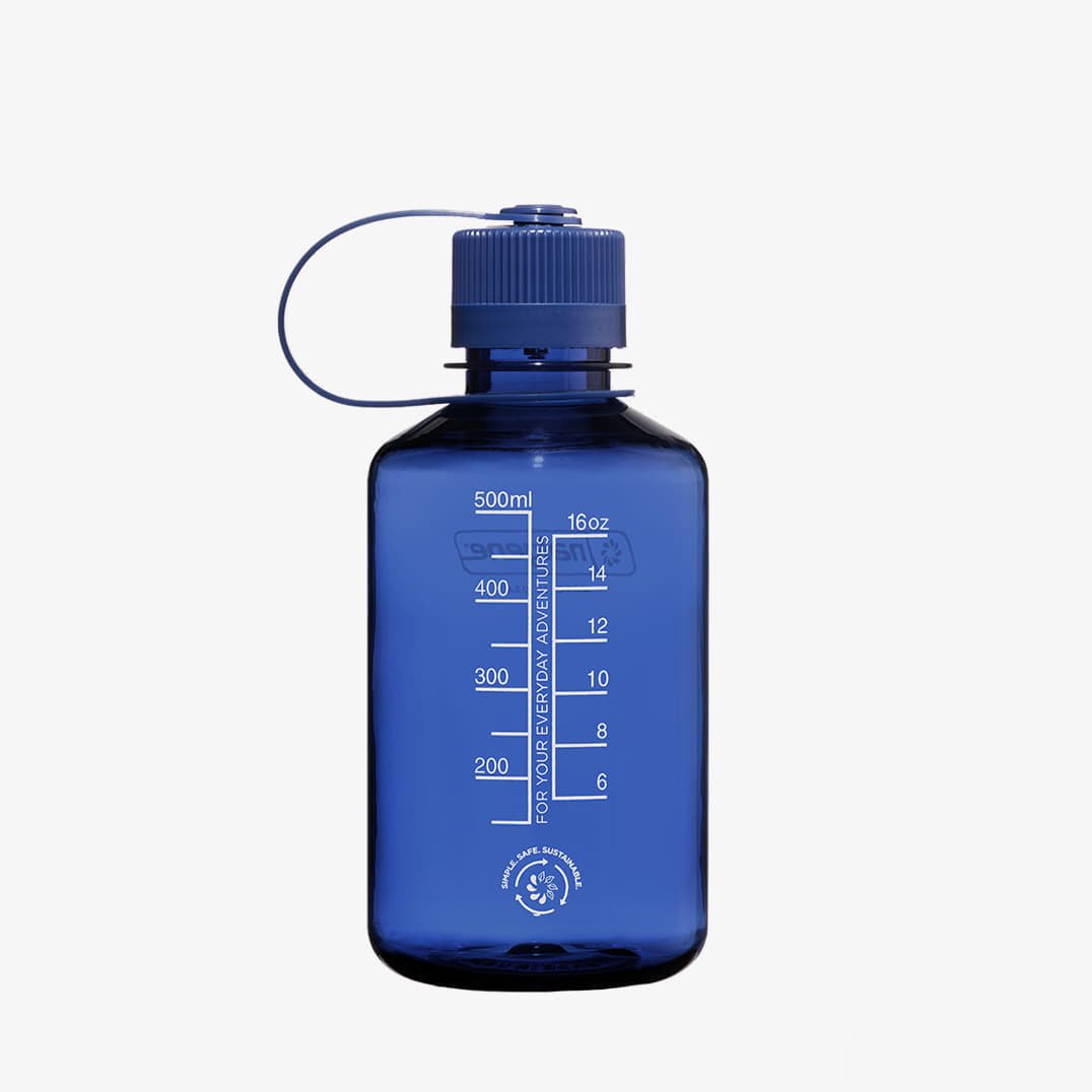 Fľaše Nalgene 500ml Narrow Mouth Sustain Water Bottle Modrá | 2021-0916, 0