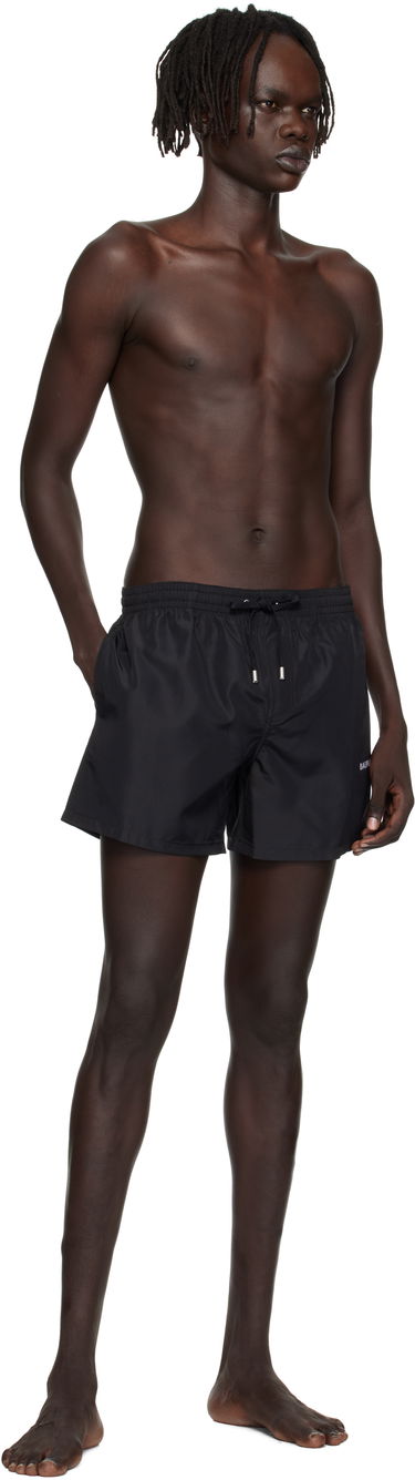 Plavky Balmain Balmain Logo Swim Shorts Čierna | BWB641580, 3