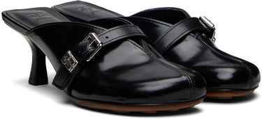 Tenisky a topánky GANNI Sue Buckled Mule Heels Čierna | S3216, 3