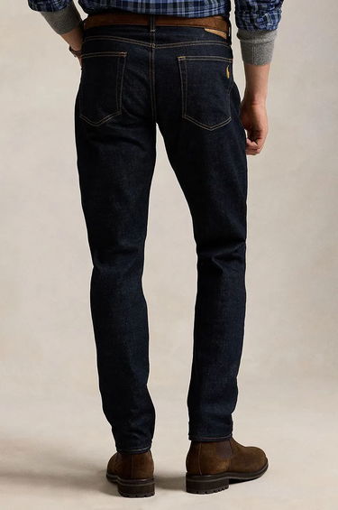 Džínsy Polo by Ralph Lauren Slim Fit Checked Shirt Modrá | 710956088, 3