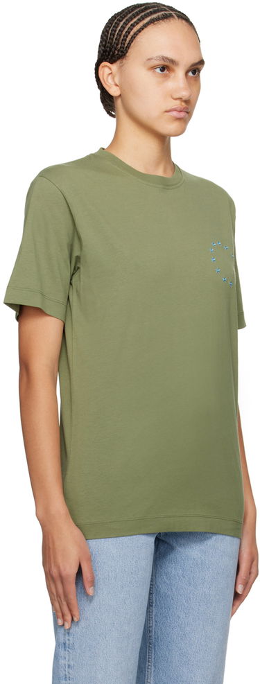 Tričko Études Wonder Europa Graphic T-Shirt Zelené | E24MM106A00733, 4