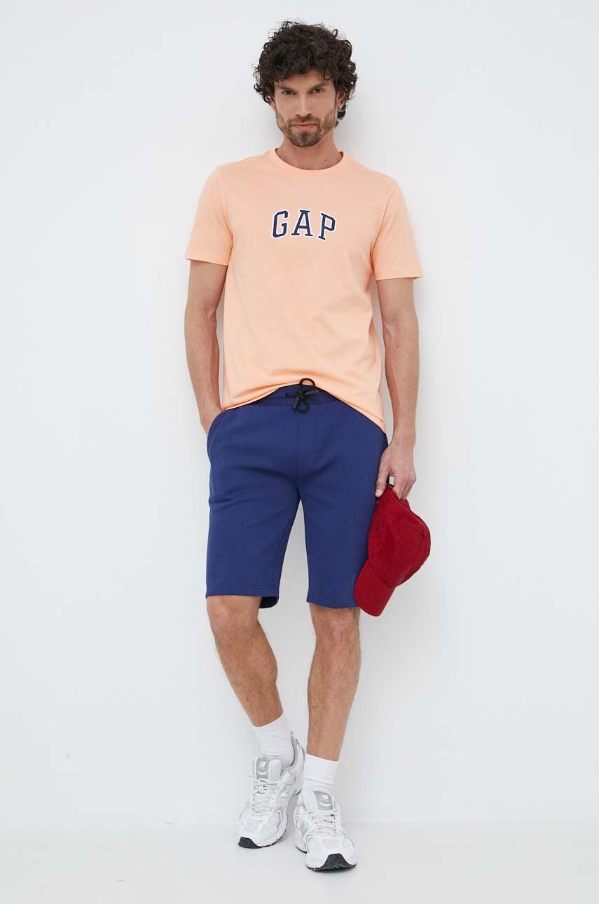 Tričko GAP Cotton T-shirt Oranžová | 570044.06CREAMYOR, 0