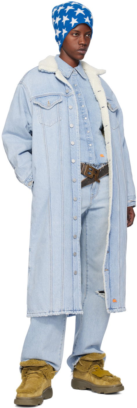 ERL Levi's Edition Short Sleeve Denim Shirt