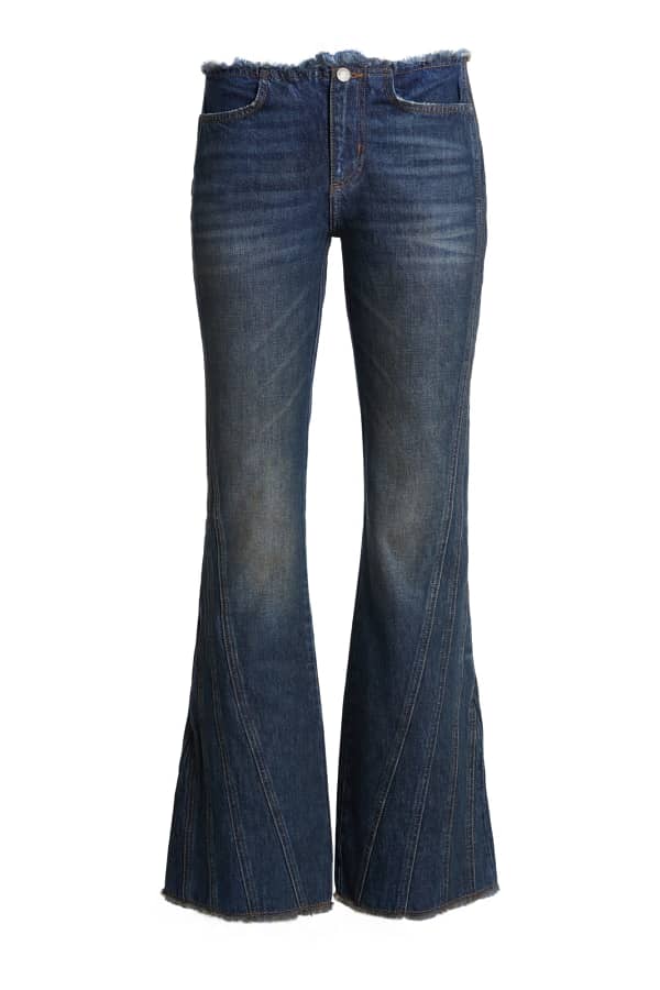 Mid Rise Flare Denim Pant