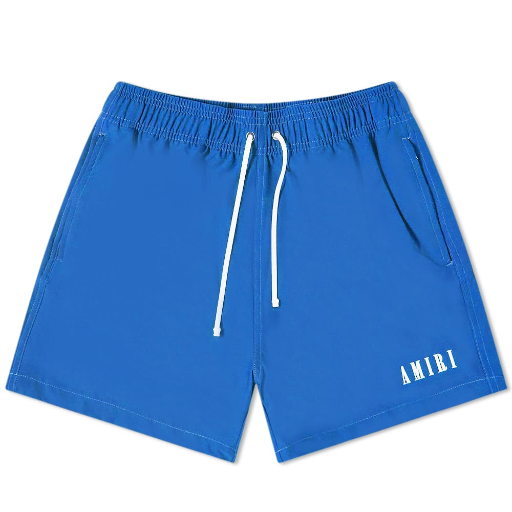 Plavky AMIRI Core Logo Swim Trunk Modrá | PS22MSB001-424, 0