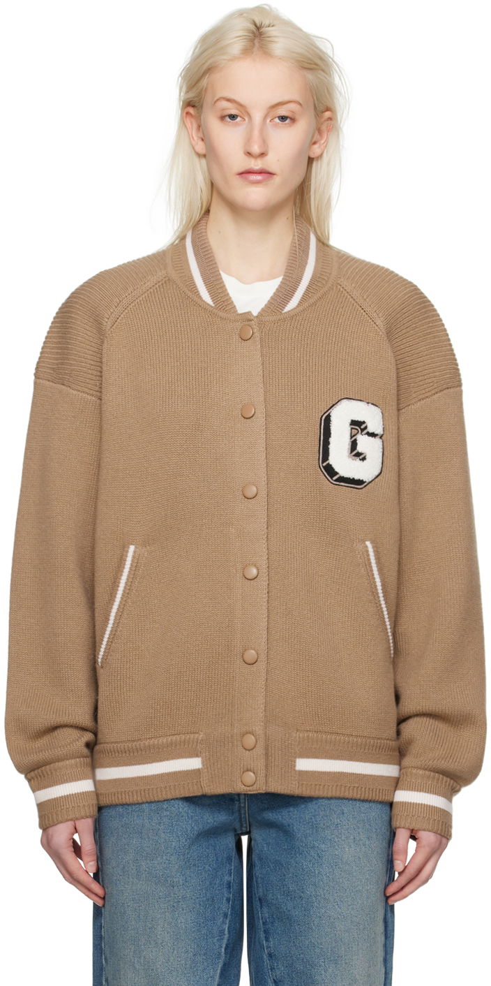 Bomber bunda Givenchy Appliqué Bomber Jacket Béžová | BW00N54ZKG250, 0