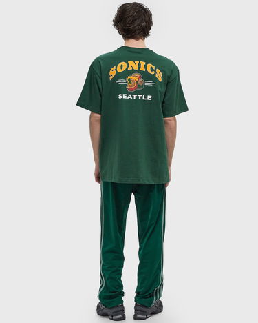 Tričko Mitchell & Ness Mitchell & Ness Seattle SuperSonics Vintage Logo Pocket T-Shirt Zelené | FC9252-SSUBUGN, 1