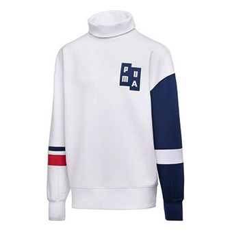 Sveter Puma PUMA x ADER Crossover Turtleneck Pullover Biela | 576958-02