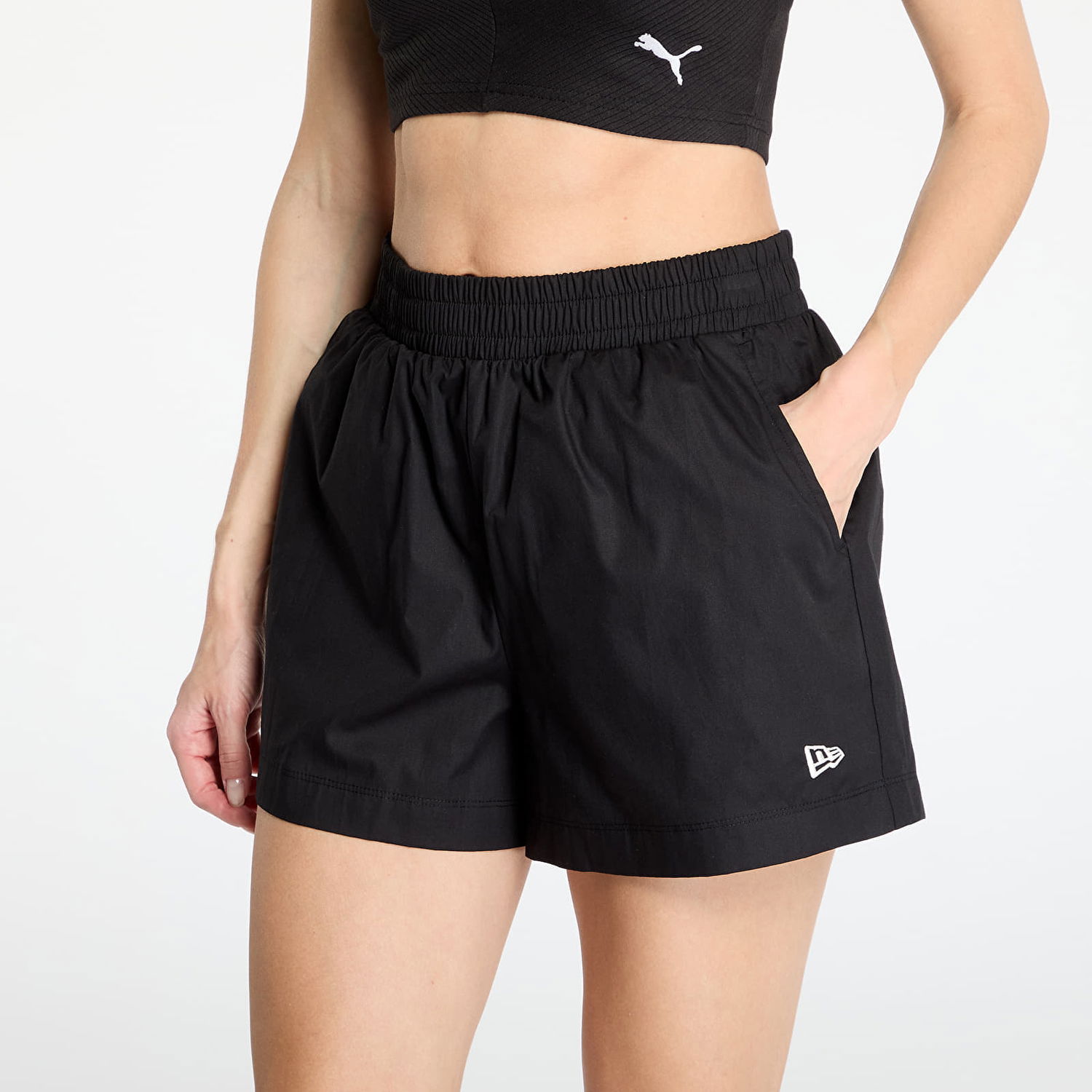 Šortky New Era New Era Cotton Shorts Čierna | 60596531, 1