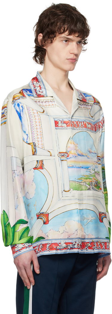 Košeľa Casablanca Casablanca 'Le Passage' Silk Shirt Rôznofarebný | U-MPS25-SH-006-02, 1