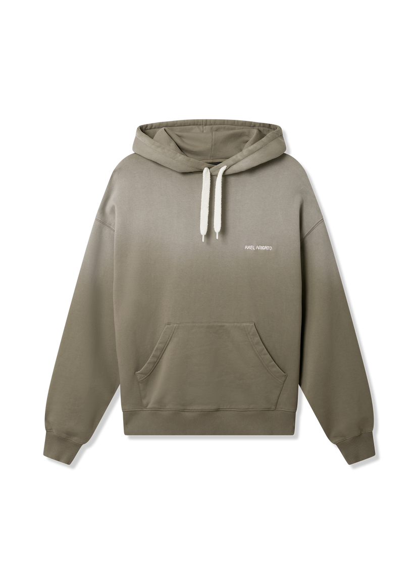 Mikina AXEL ARIGATO Ethos Pullover Hoodie Zelené | A3454001