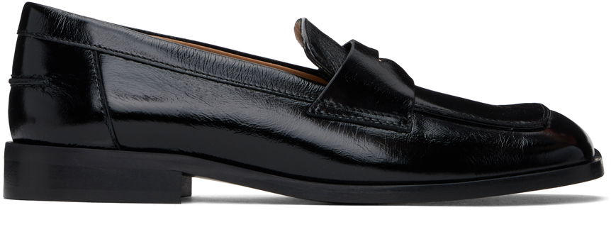 Doplnky BOSS BOSS Aysha Leather Loafers Čierna | 50512997-1, 0