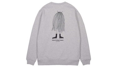 Mikina Makia Paraply Hooded Sweatshirt Šedá | U41138-910, 2