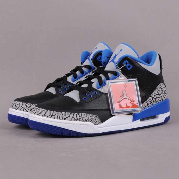 Tenisky a topánky Jordan Air Jordan 3 Retro ''Sport Blue'' Čierna | 136064-007, 1