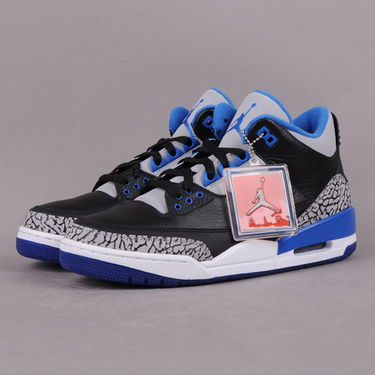 Tenisky a topánky Jordan Air Jordan 3 Retro ''Sport Blue'' Čierna | 136064-007, 1