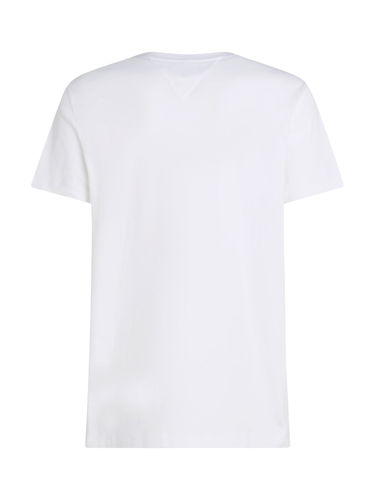 Tričko Tommy Hilfiger Tommy Hilfiger Stack T-Shirt Biela | MW0MW38622YBR, 5
