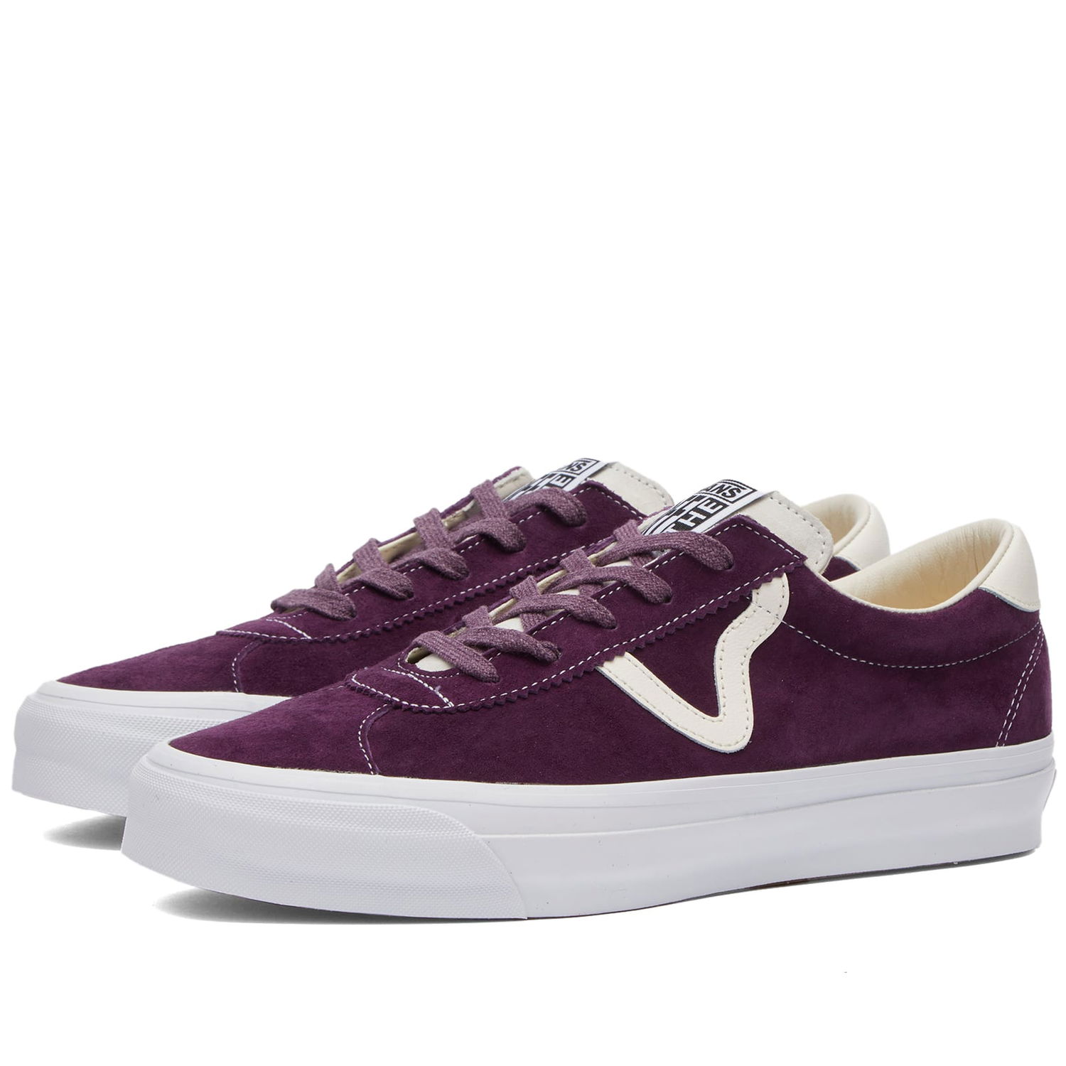 Tenisky a topánky Vans Men's Sport 73 Sneakers in Lx Pig Suede Wine, Size UK 10 | END. Clothing Vínová | VN000CQBWNE, 0