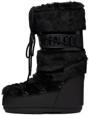 Tenisky a topánky Moon Boot MB ICON FAUX FUR Boots Čierna | 80D1408900.N001, 3