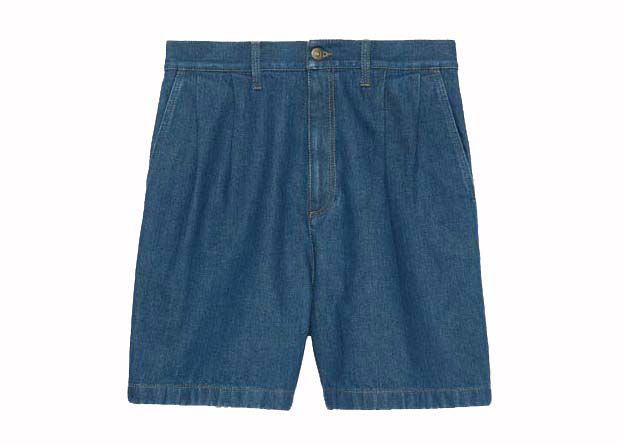 Šortky Gucci Lovelight Denim Shorts Blue Modrá | 710059 XDB3X 4447, 0