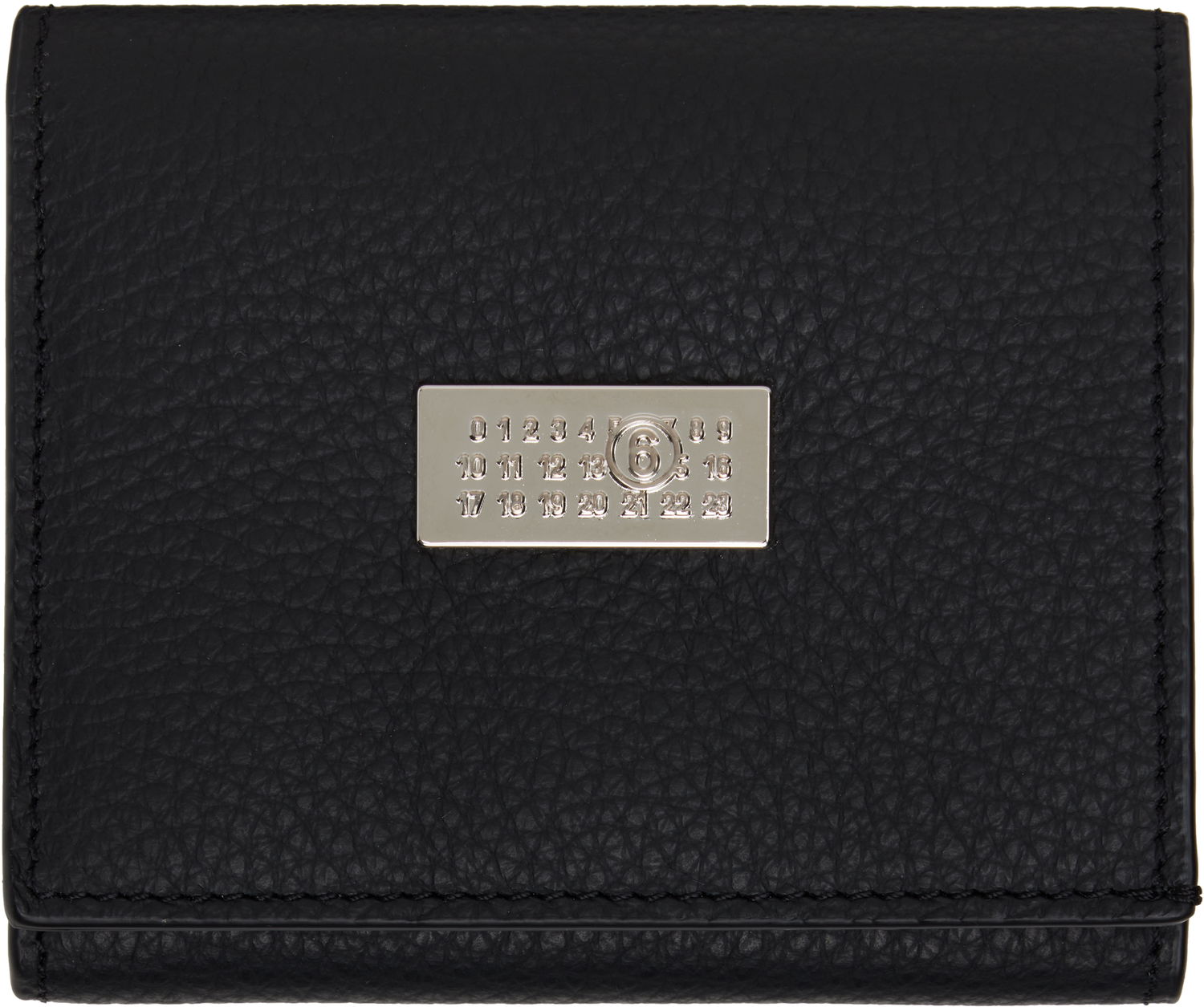 Peňaženka Maison Margiela MM6 Maison Margiela Numeric Trifold Wallet Čierna | SA6UI0030 P8336, 0