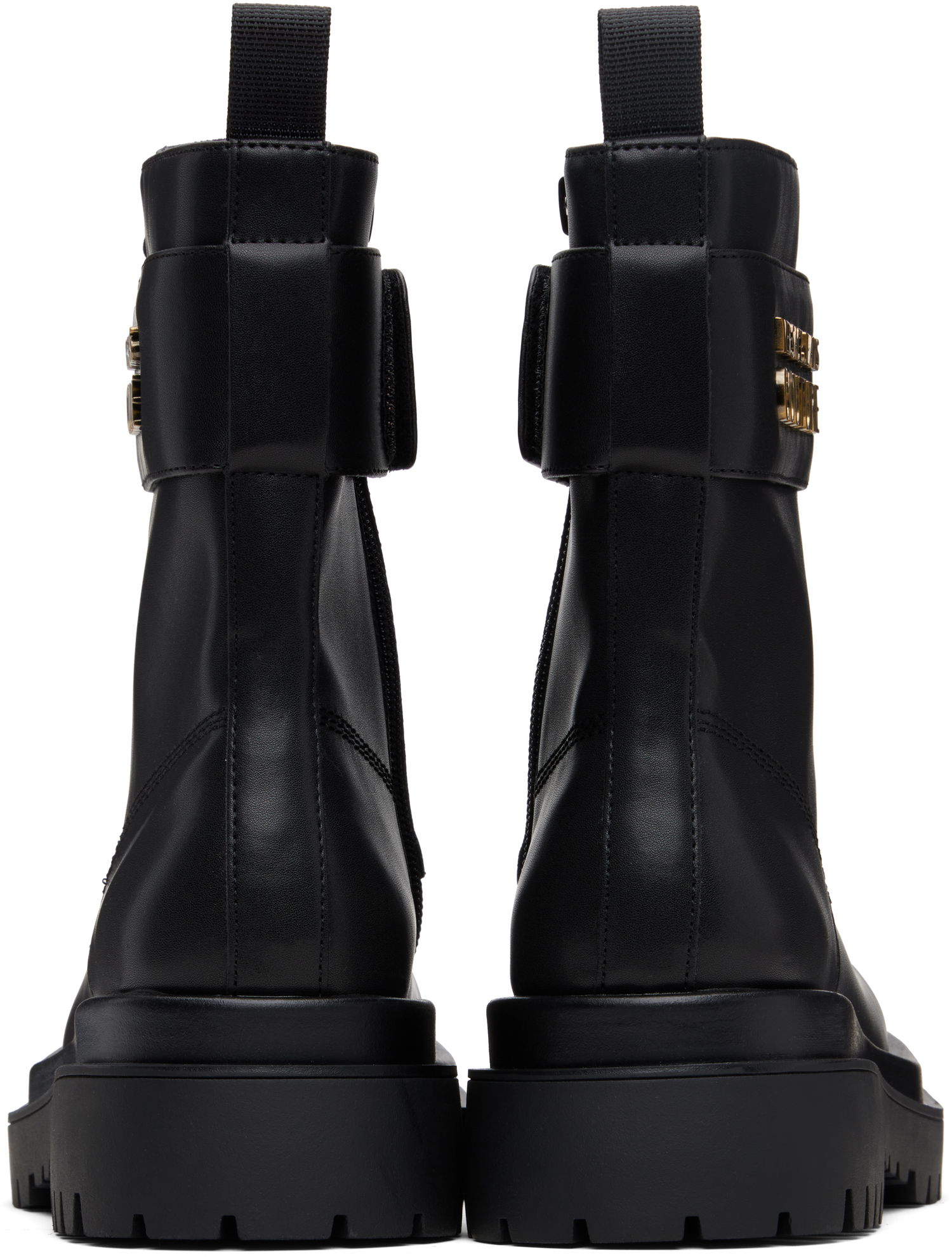 Tenisky a topánky Versace Versace Jeans Couture Logo Hardware Boots Čierna | E79VA3S64_E71570, 1
