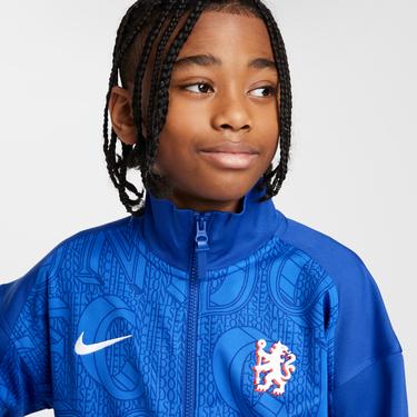 Bunda Nike Chelsea FC Academy Pro Dri-FIT Track Jacket Modrá | HJ6409-495, 3
