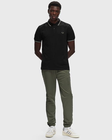 Polo tričko Fred Perry Twin Tipped Shirt Black XL Čierna | M3600-W54, 1
