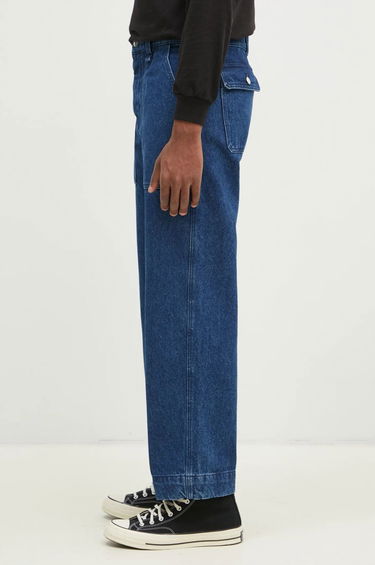 Džínsy MAISON KITSUNÉ Workwear Jeans Modrá | NM01108WW5023, 1