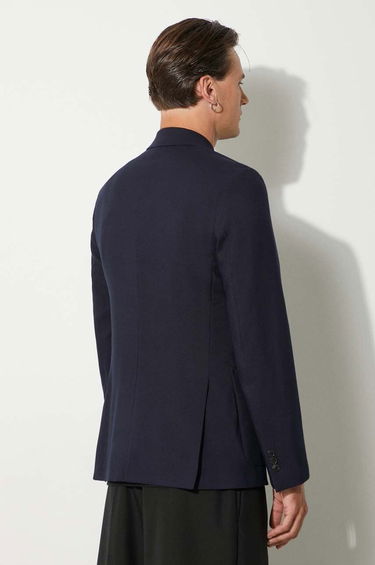 Bunda Paul Smith Paul Smith Double-Breasted Wool Blazer Navy | M1R.2320.N01746, 2